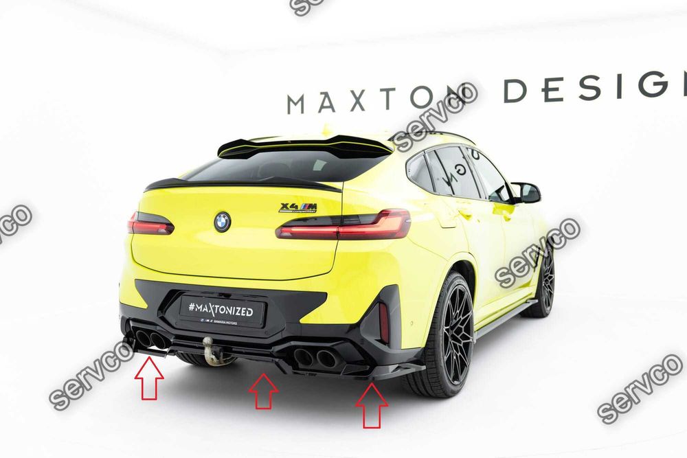 Prelungire bara spate Bmw X4M F98 Facelift 2021- v2 - Maxton Design
