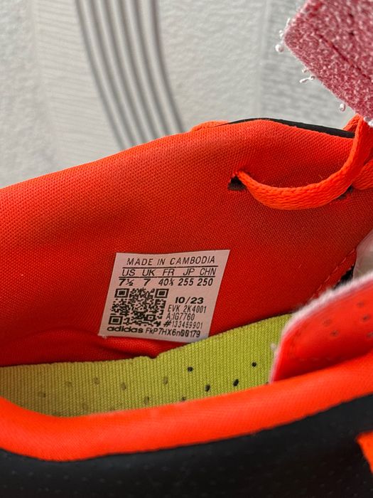 ghete de fotbal adidas predator,marimea 40 2/3