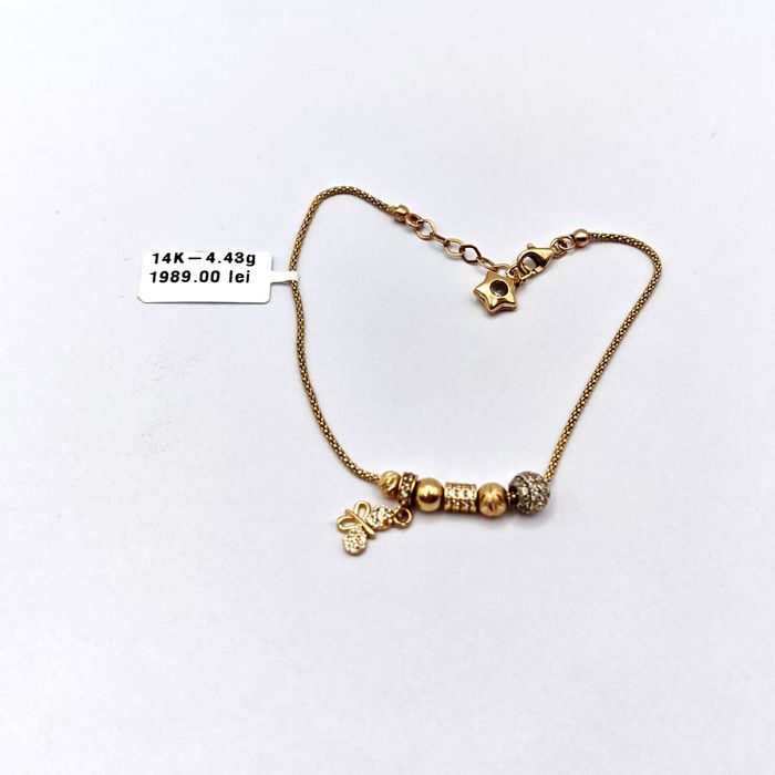 Bijuteria Royal bratara din aur 14k 4.43 gr