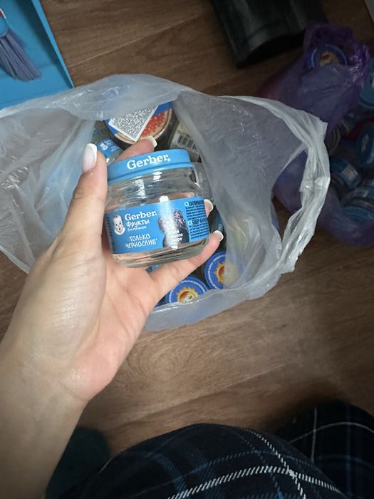 Баночки из под пюре