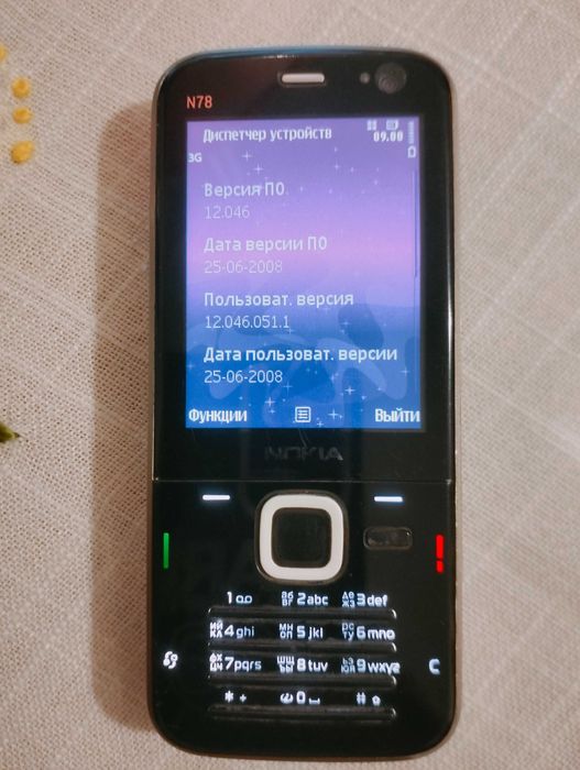 Nokia n78, телефон, кнопочный
