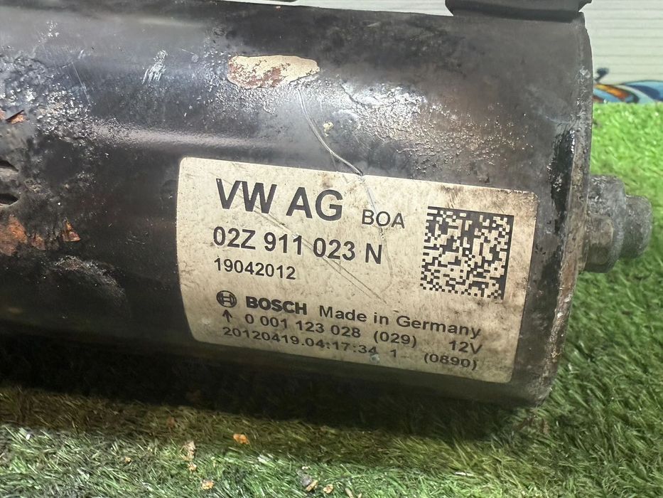 ELECTROMOTOR SKODA FABIA AMBIENTE II FAB 1.6 DIESEL 2012 COD OEM 02Z911023N / 0001123028 / HATCHBACK 2007-2014