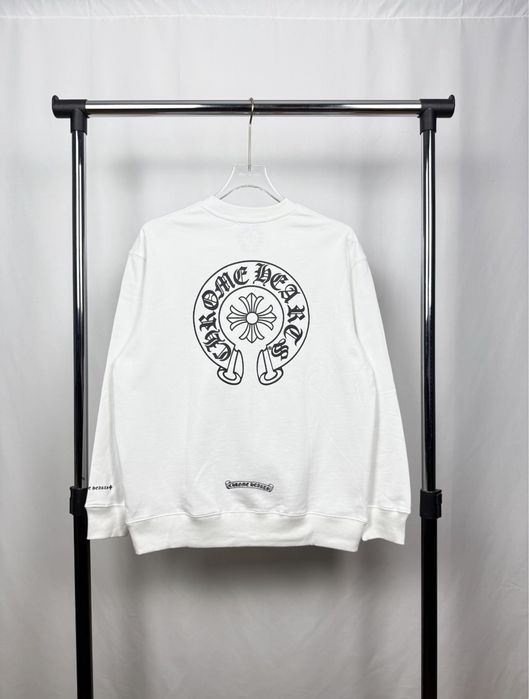 Chrome Hearts White Sweatshirt | Hanorac Chrome Hearts