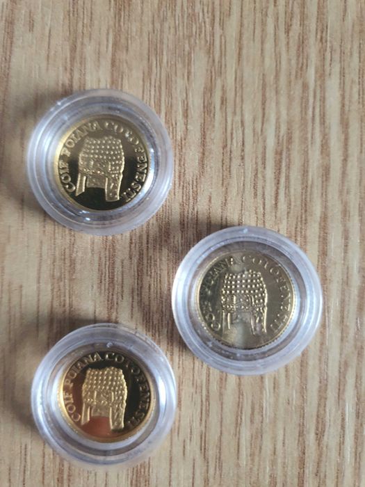 Monede numismatice BNR Aur (puritate 999,9) 1999 - 2002 - 2003 - 2010
