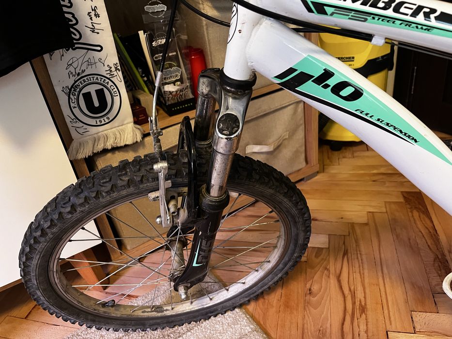 Bicicleta copii full suspension