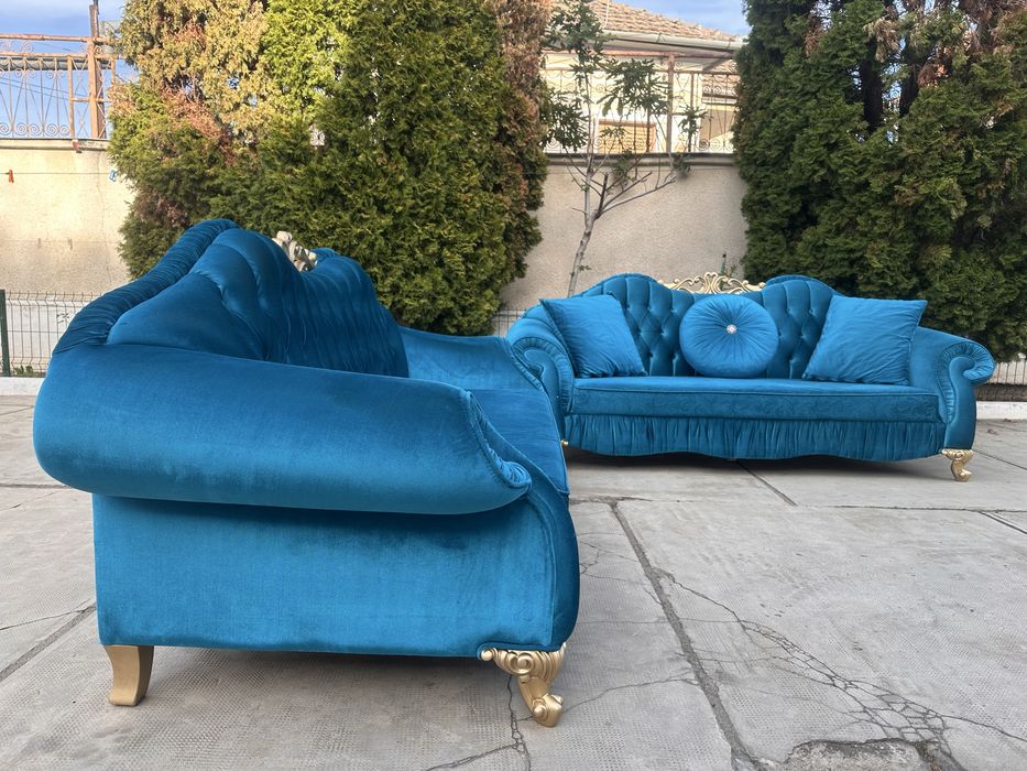 Set de 2 canapele clasice 230x90 cm