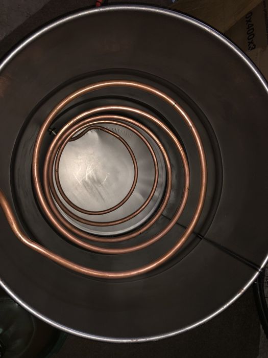 Racitor 200l cu serpentina de 15mm sau 18mm