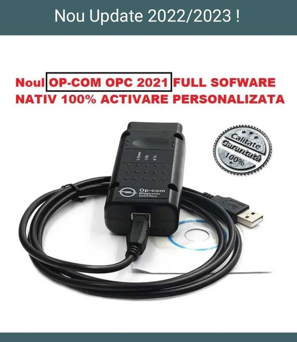 Kit diagnoza Laptop Auto + Opel + Volkswagen in Limba ROMANA Full