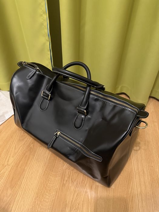 Geantă de călătorie Piele naturală unisex  nouă cu etichietă