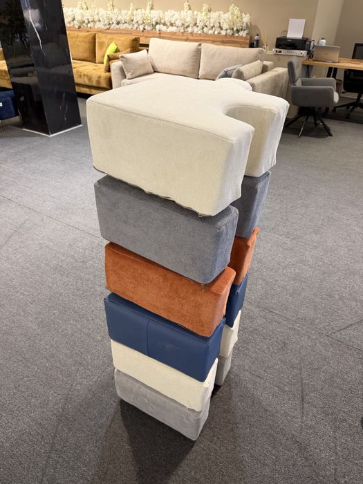 Мягкий пуфик ПАЗЛ