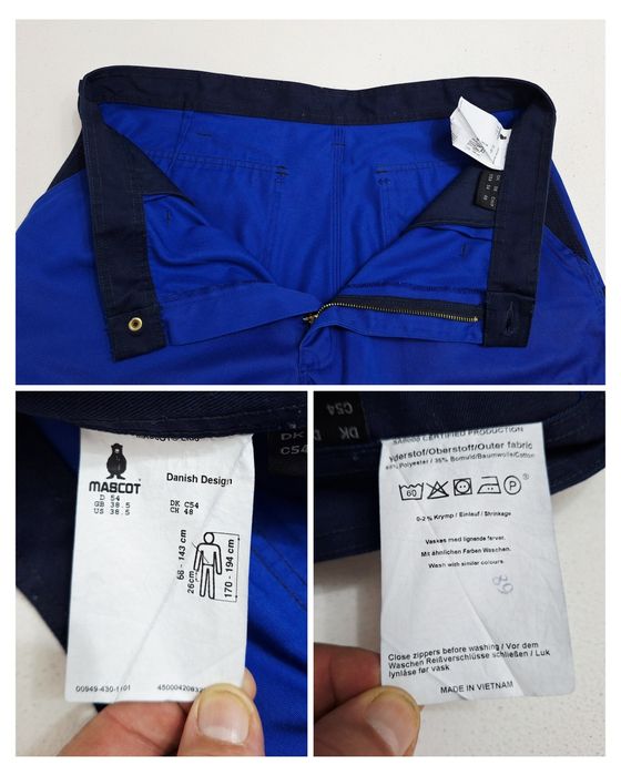 Mascot nou, pantaloni scurți de lucru Mascot Service Lido, Nr. 54 navy