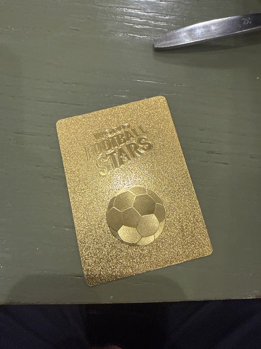 Футбольная карточка