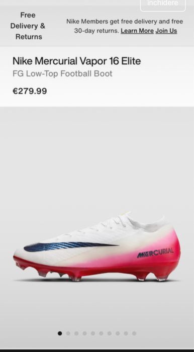 Ghete de fotbal nike