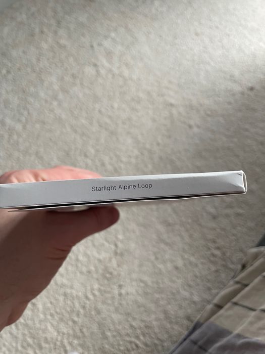 Curea Apple Watch originala 49mm Starlight Alpine Loop