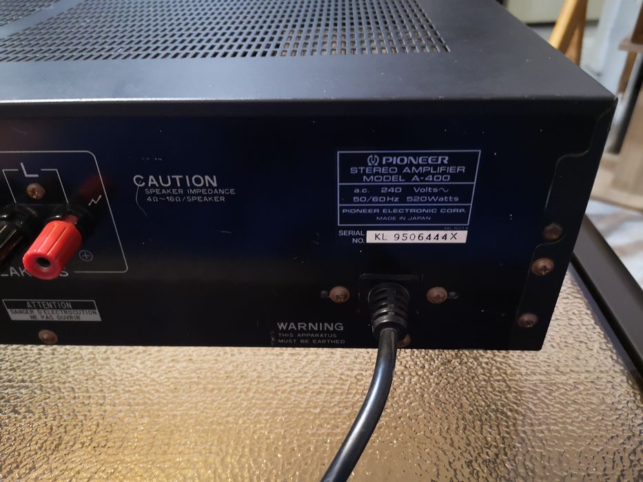 Pioneer A400 Amplifier / CT-656 Mark II