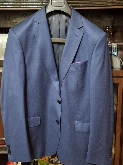 Мъжки костюм Teodor Slim fit / пълен комплект