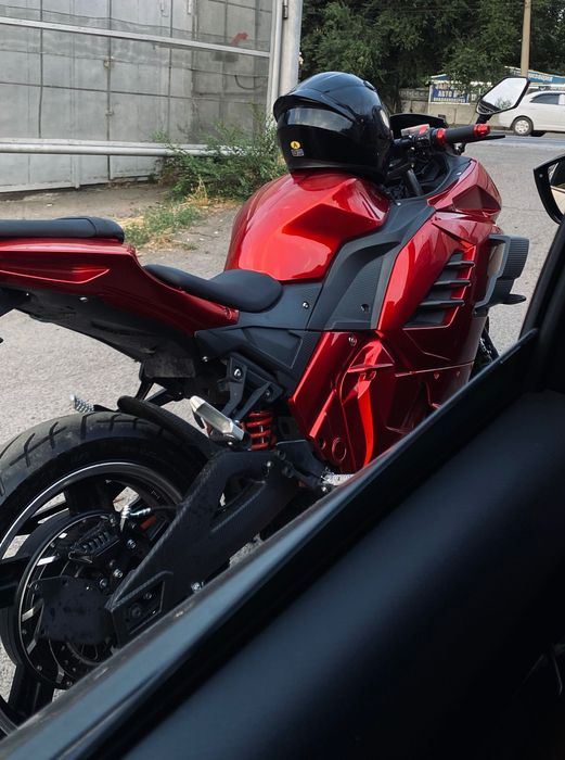 Продаётся электромотоцикл (спортбайк)  Город: Алматы