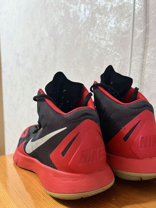 Баскетболни обувки Nike Lunar Hyperquickness Black Wolf Grey Red