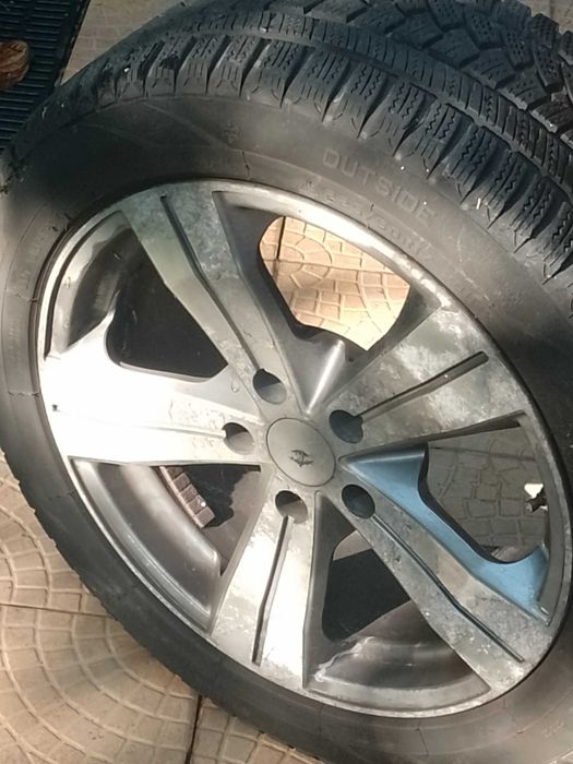 Roți 17 inch 5x114,3 anvelope  de iarna