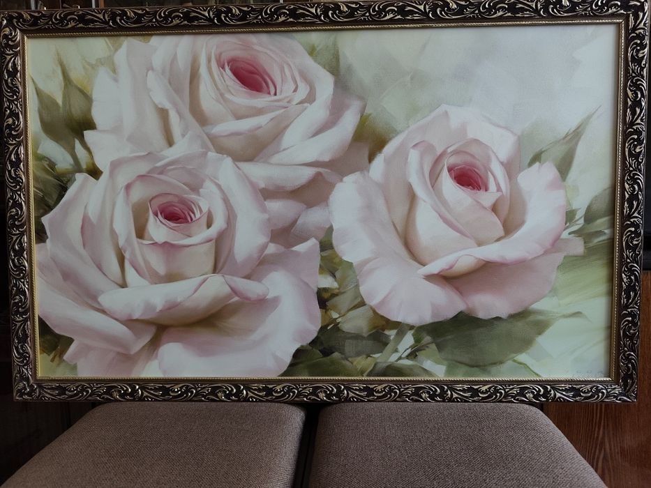 Продам картину" Розы"107 на 67