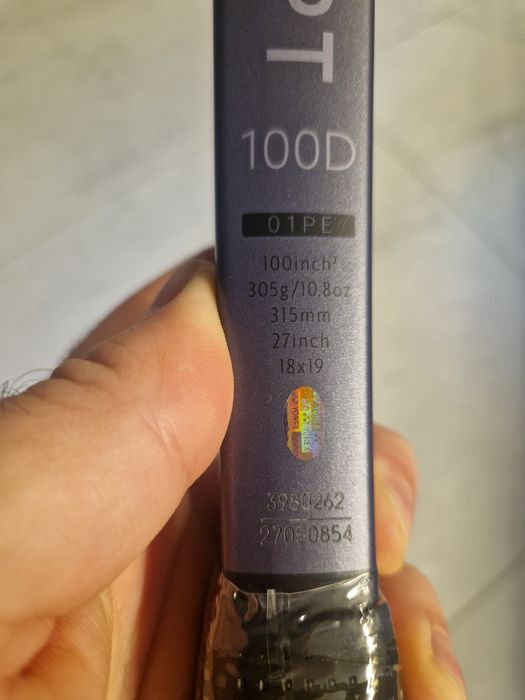 Yonex Percept 100D (305g) – Чисто нова, Оригинал, Made in Japan