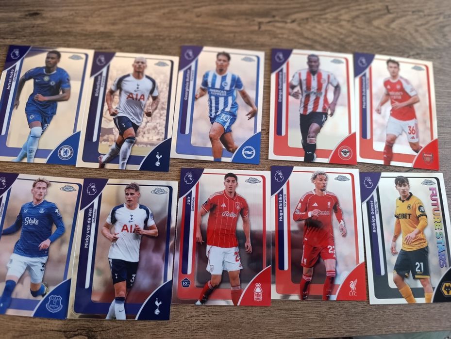 Редки колекционерски Карти Topps Premier league Chrome edition 2025/26