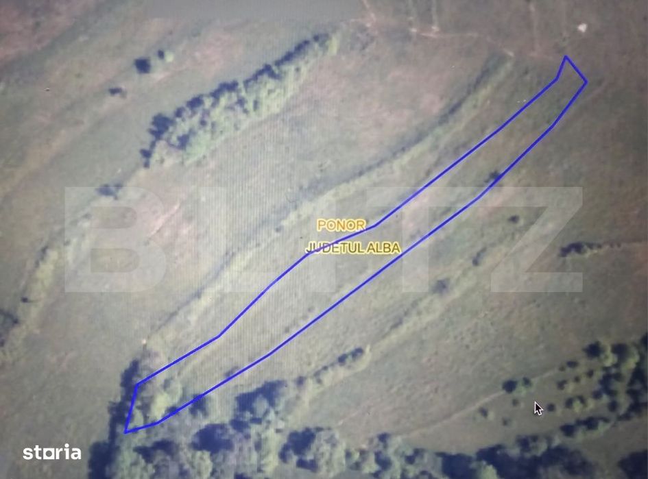 Teren extravilan 2.535 mp in Ponor, Alba
