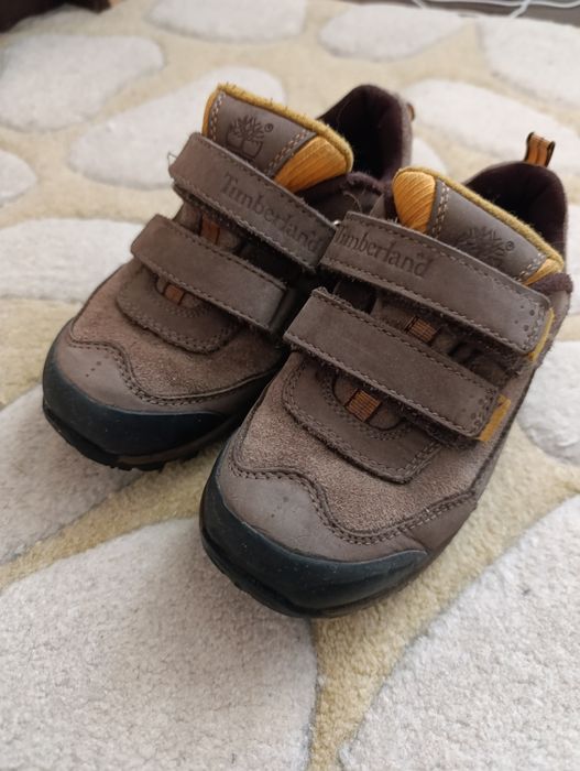 Детски обувки Timberland от естествен велур