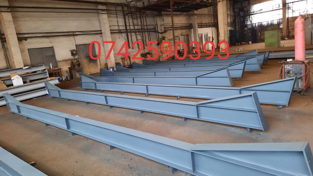 Vând hală metalică 12 x 30 h 4,5