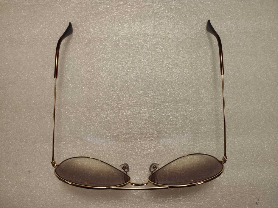 НОВИ Слънчеви очила Ray-Ban Gold Aviator 62-14-140 XL рамер