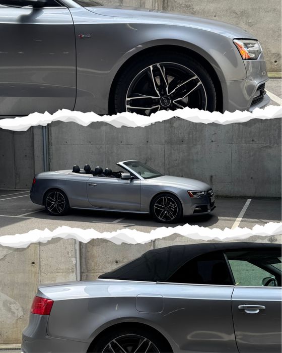 AUDI A5/QUATTRO/8ZF/B&O/95000КМ/ОБДУХ./КАБРИО