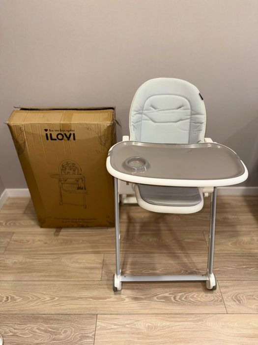 Детский стульчик iLovi Safety Grey