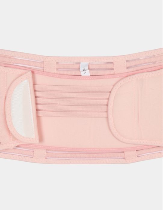 Бандаж для беременных розовый
