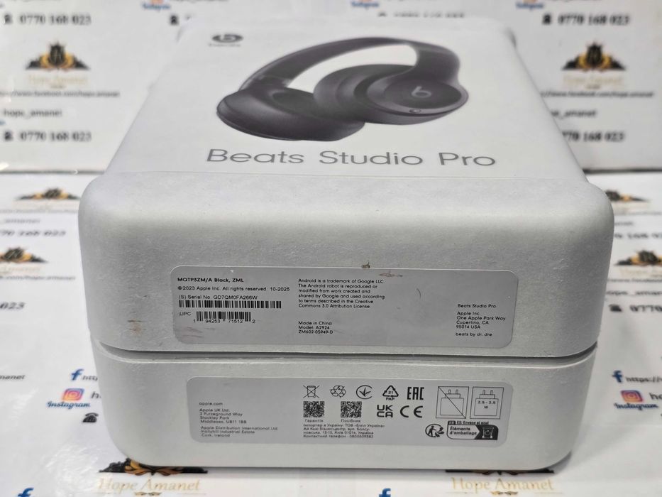 Hope Amanet P7 Casti Beats Studio PRO NOU
