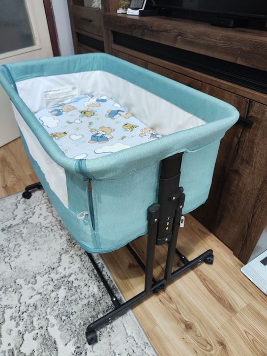 Chipolino Кошара с подвижна страна Zen + допълнителен матрак