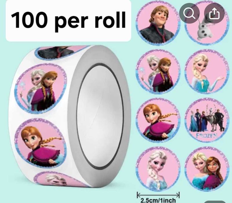 Украса за парти Замръзналото Кралство 3 години