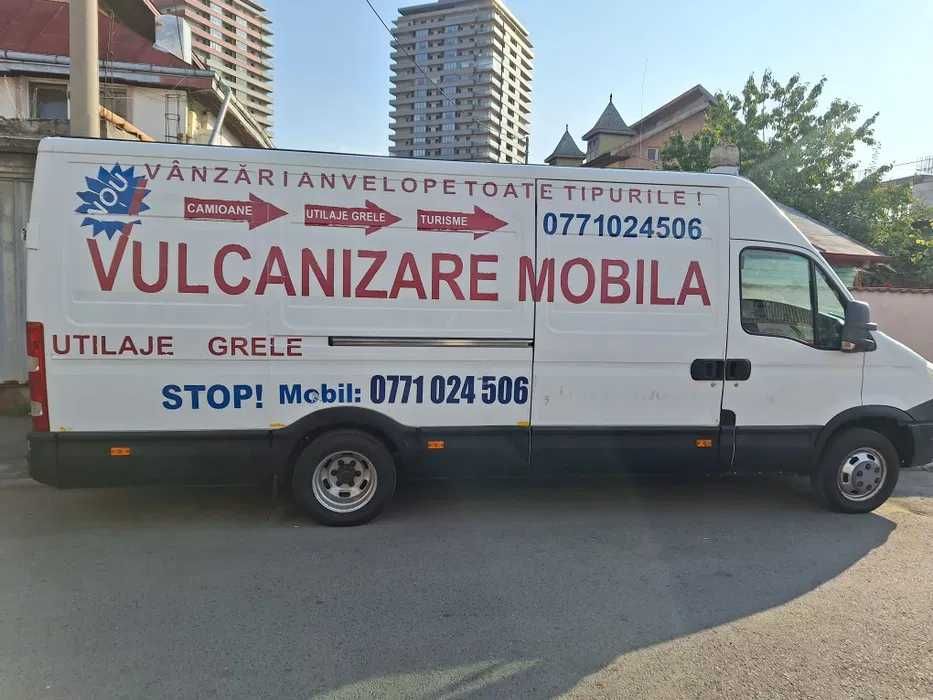 Vulcanizare auto non-stop in Bucuresti Ilfov Giurgiu Dambovita Ialomita Calarasi