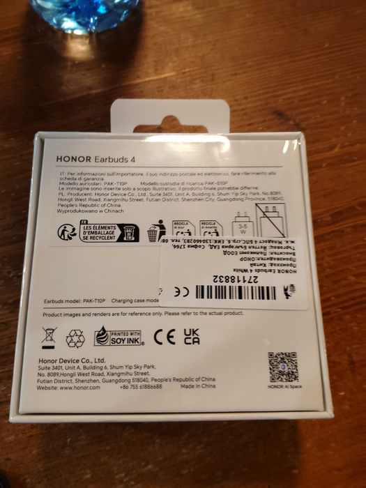 Слушалки Honor earbuds 4