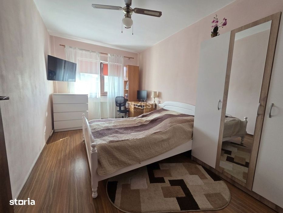 Apartament 2 camere, decomandat, 52mp, etaj intermediar