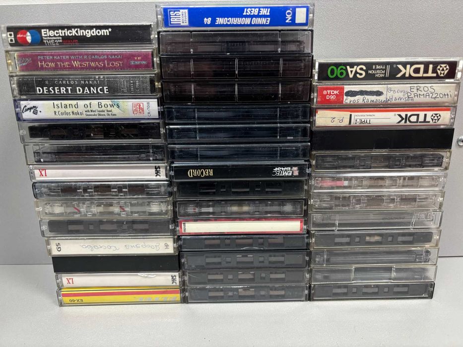 Аудио Касети BASF, SONY, TDK, FUJI, AGFA и др. /40 броя за 79,00 лв./