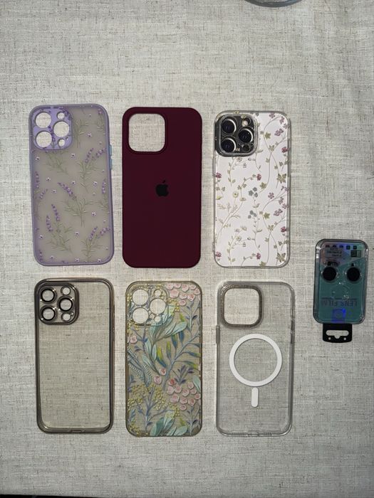 Кейсове за Iphone 14 pro max + 2 броя протектори за камера