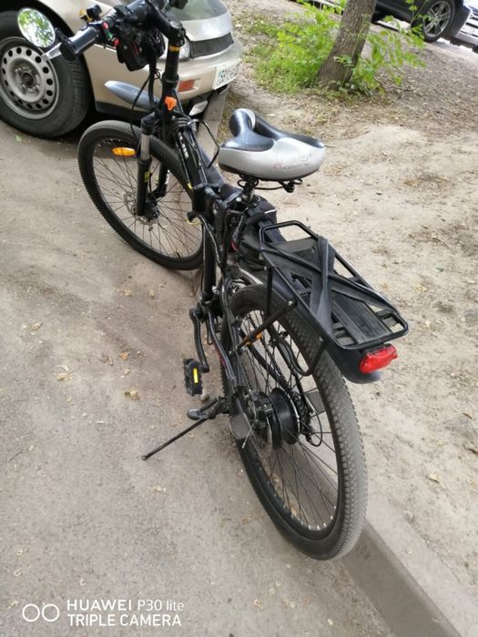 Электровелосипед 2 в 1 — идеальный вариант для курьера!