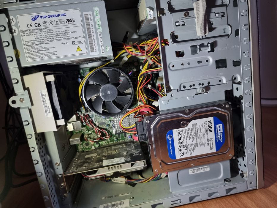 PC Retro Core2Quad, 6Gb Ram DDR2