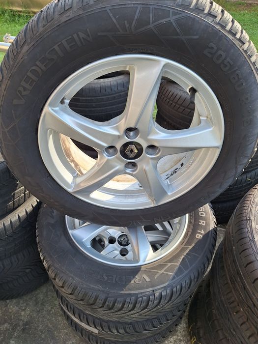 Jante aliaj originale 4×100 /16 ET 44 Captur Clio Nissan Logan Megane