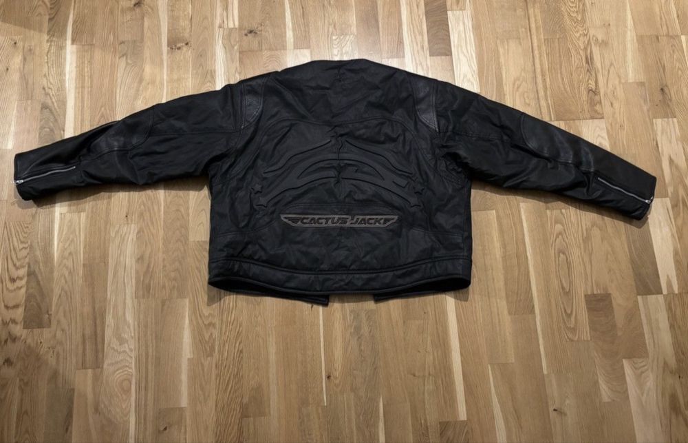 Jordan x Travis Scott Cactus Jack Leather Jacket - Оригинал