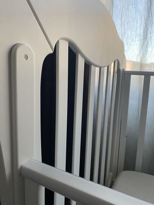 Бебешко креватче  Baby expert by Swarovski+италиански матрак от пяна