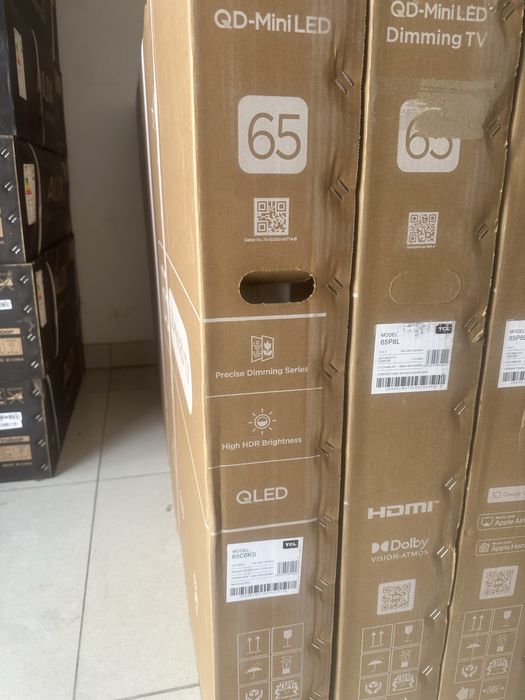 Телевизор TCL 65T6D QLED 2026 GoogleTv Оптом Склад Доставка Установка