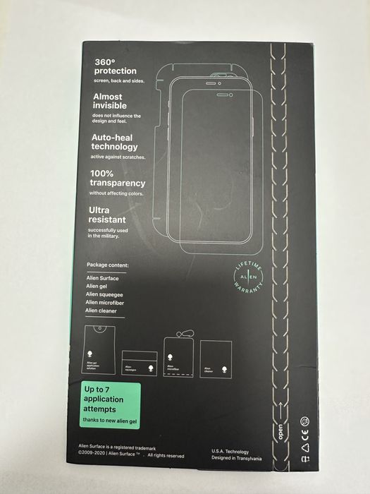 Folie telefon Samsung Galaxy Note 20 5G Alien Surface