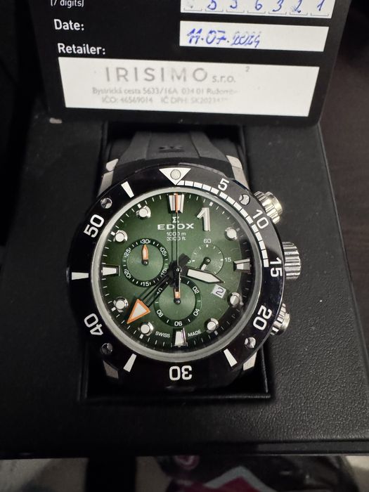 Часовник Edox CO-1