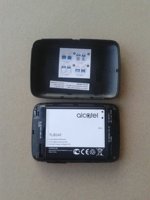 ОТКЛЮЧЕН 4G рутер АLCATEL /бисквитка/